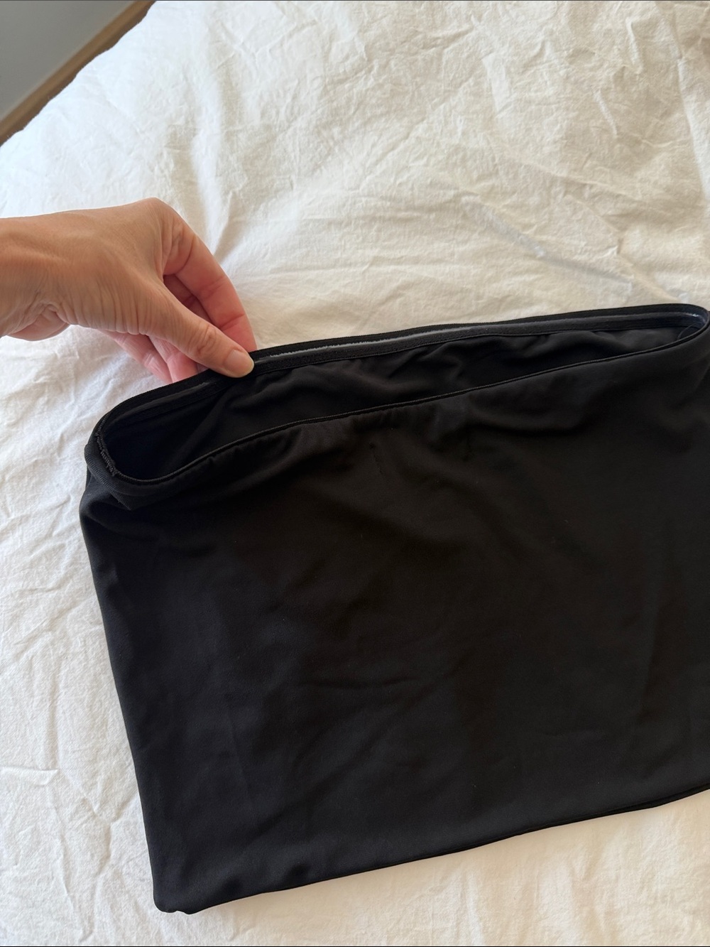 Éterne Black Jersey Tube Top - Picture 5 of 5